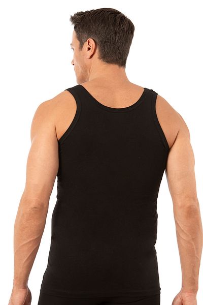 ÖZKAN underwear Özkan 0050 Men's 100% Cotton Combed Single Jersey Thick Strap Undershirt