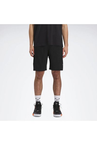 Reebok Ανδρικό σορτς μπάσκετ - Μαύρο διχτυωτό