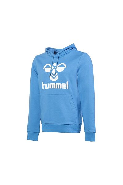 hummel Ανδρικό φούτερ με μπλε κουκούλα Arus