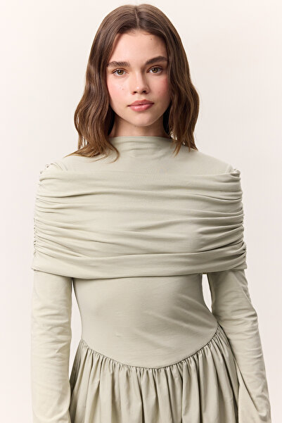 Manuka ΦΑΡΔΙΑ ΦΟΥΣΤΑ ΜΑΚΡΥ ΦΟΡΕΜΑ ΑΓΟΡΑ ΠΡΑΣΙΝΟ