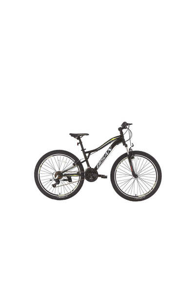 Bisan BİSAN BUFFALO DAĞ BİSİKLETİ 35 CM V 26 JANT 21 VİTES MAT SİYAH SARI