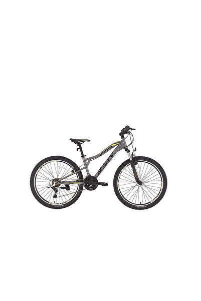 Bisan BİSAN BUFFALO DAĞ BİSİKLETİ 37 CM V 27,5 JANT 21 VİTES FÜME SİYAH SARI