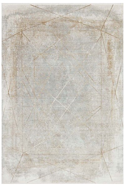 Apex Queen 8118 Gri Viskon Özel Tezgah Halısı