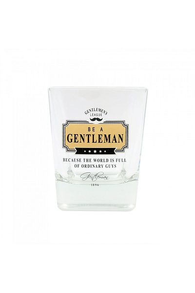BM GİFT DESİGN Pahar whisky "BE A GENTLEMAN"