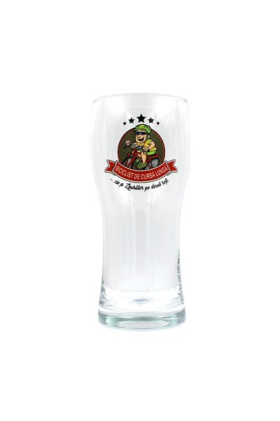 BM GİFT DESİGN Beer glass Long distance cyclist small