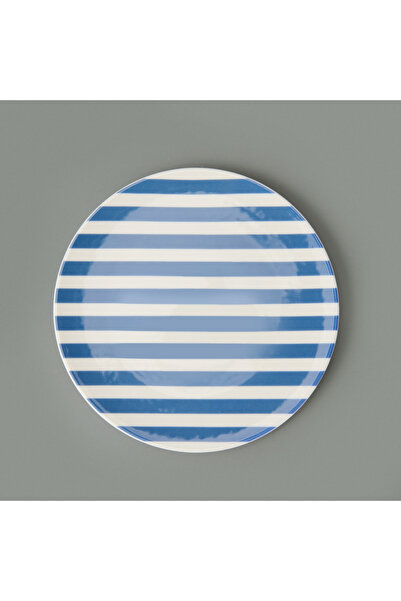 Evidea Kitchen Love Nature Servis Tabağı - Mavi - 25 cm