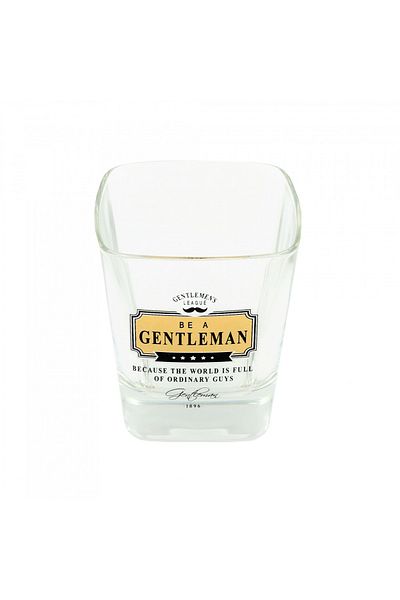 BM GİFT DESİGN Pahar whisky "BE A GENTLEMAN"