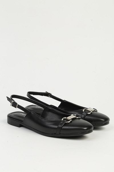 Pierre Cardin Black Women's Ballerina Shoes Pc-54711