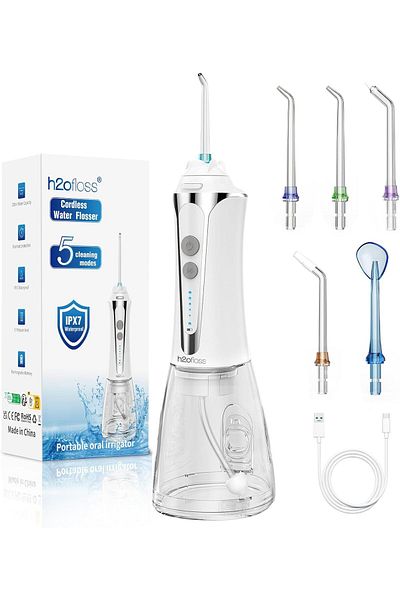 h2ofloss Cordless Water Dental Flosser-2W