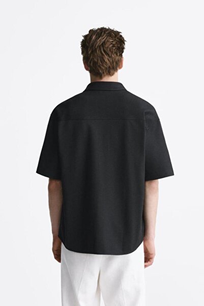 Org Marka Store ZR СОРОЧКА З КОМИРОМ НА ЗАСТІБЦІ, З 2 КИШЕНЯМИ