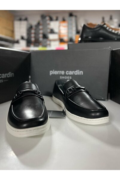 Pierre Cardin بيير كاردين 191074 حذاء رجالي أسود فاخر