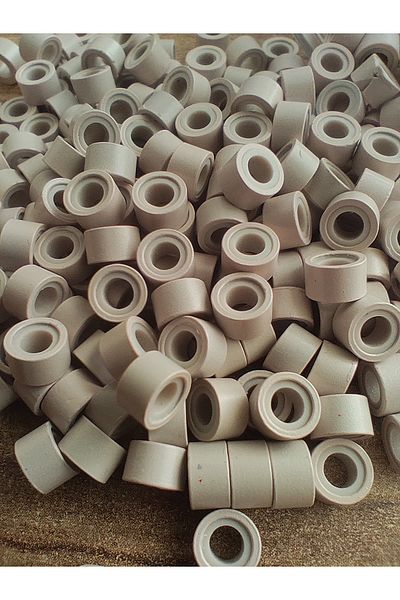 Nano Absolute Silicone Micro Hair Beads Cold Grey Color Hair Beads