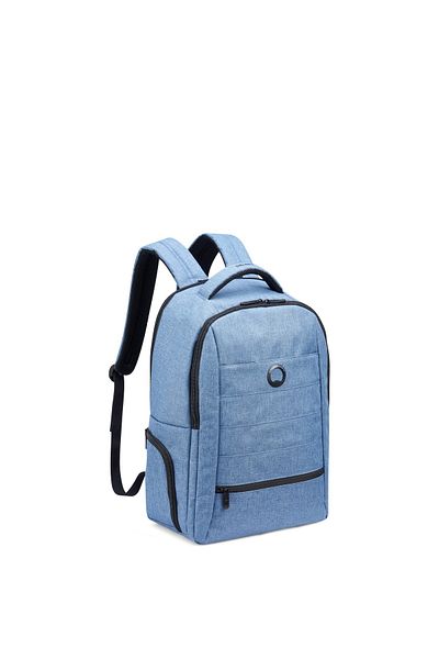 Delsey Element Voyager 2 Compartment Backpack Blue Jean