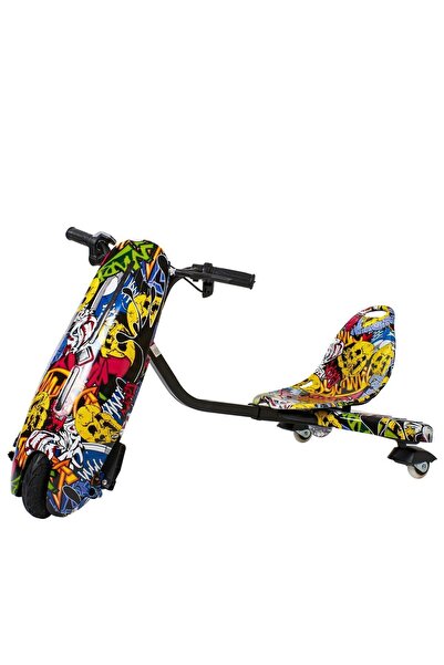 CityMate Drift Car Elektrikli Kaykay Drift Scooter Bluetooth Grafity Desenli ...