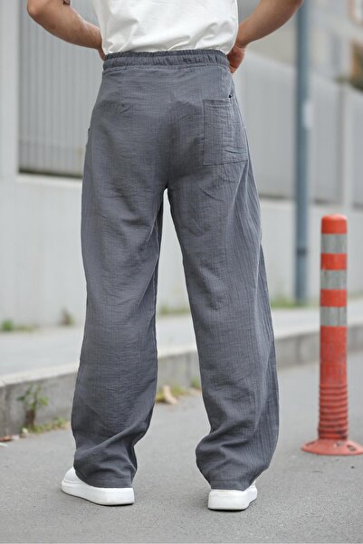 Madmext Füme %100 Pamuklu Rahat Kesim Erkek Pantolon E6562