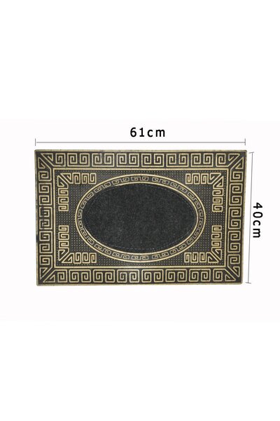 Genrics Non-slip and dirt-resistant rubber door mat