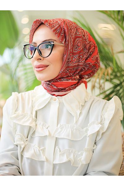 efdal şal eşarp Etros Pattern Imported Cotton Scarf