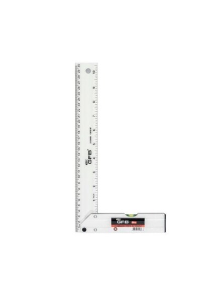 GFB Alüminyum Gönye Su Terazili 400 mm / 40 Cm