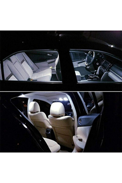 New Spider Plus لمبة LED T10 إسفينية بيضاء - 20 قطعة داخل السيارة، لوحة الترخيص، موقف السيارات، القبة، لوحة القيادة، ضوء صندوق السيارة