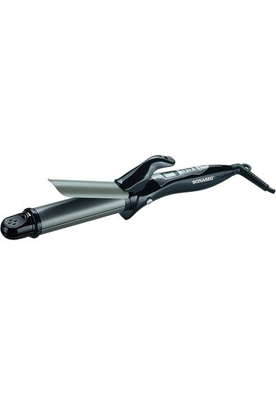 COOYA 2-in-1 Hair Curler and Straightener, Ceramic Coated, LED Display, for All Hair Types