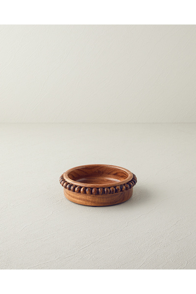 English Home Suport pentru prezentare din salcâm rustic 15x4 cm maro