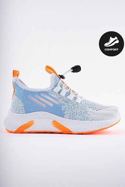 MUGGO Jetson Daily Unisex Children's Guaranteed Lace-up Comfortable Sneaker Sports Shoes