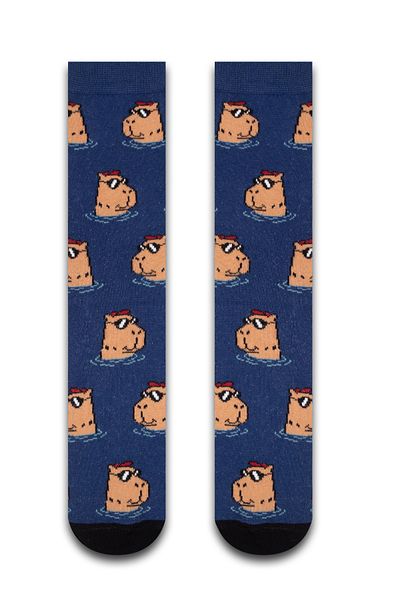 Neşeli Çoraplar Mini Capybara Colorful Women's Socks