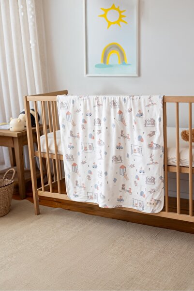 EIFIN Baby & Child Interlock Cover & Blanket 100% Cotton Boxed Oeko-Tex Certi...