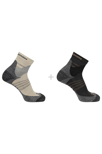 Salomon X Ultra Access Quarter 2 Unisex Beige Socks Lc2082800