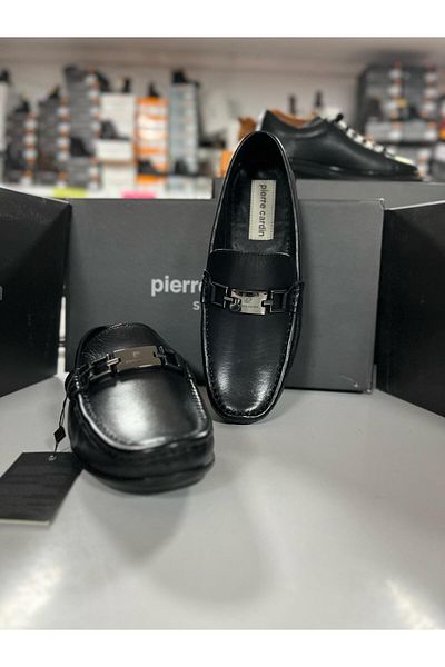 Pierre Cardin PİERRE CARDİN 90228 PC LOAFER ΜΑΥΡΑ ΑΝΔΡΙΚΑ ΠΑΠΟΥΤΣΙΑ