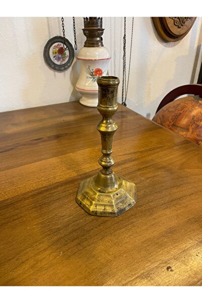 ANTİKA AYAL Antika prinç şamdan