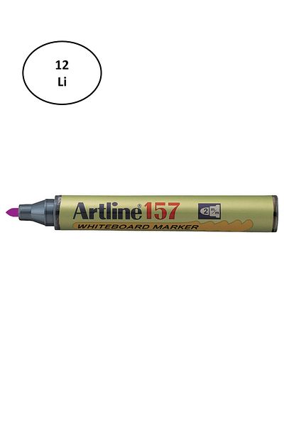 Ali The Stereo Alray Artline 157 Wooden Pen Purple 12 Pcs