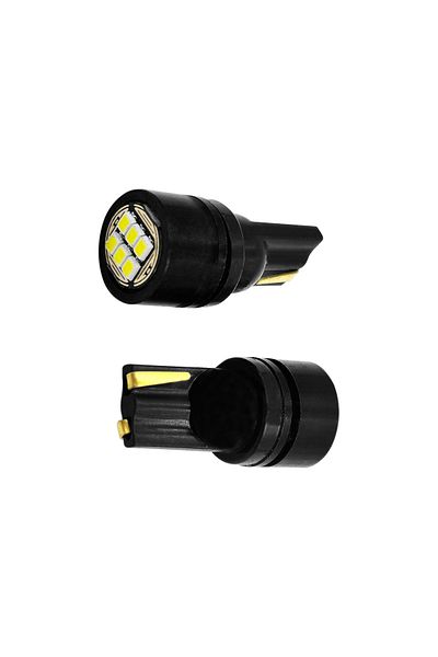 spider plus T10 LED Wedge Bulb White – 20 Pcs Car Interior, License Plate, Parking, Dome, Dashboard, Trunk Light