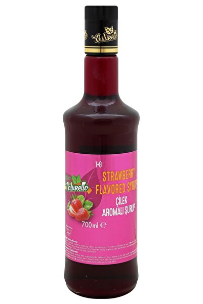 Mare Mosso Caffe ê Vendite Naturello Çilek Aromalı Şurup 700 ml x 6lı Koli