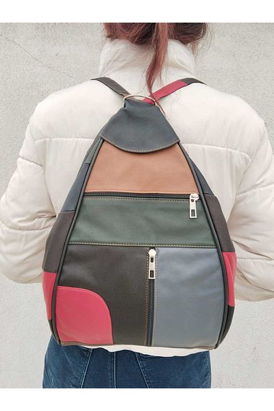 atter Rucsac din piele naturală