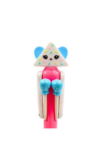 BM GİFT DESİGN Funny pen, cheese mouse pattern, Boxing Collection