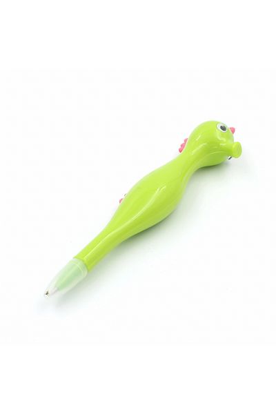 BM GİFT DESİGN Funny green seahorse pen