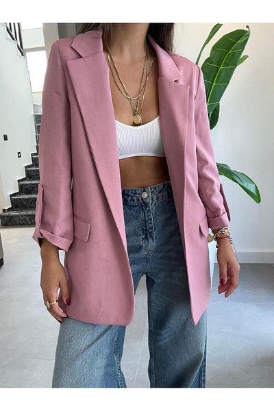 Özgürbutik Padded Blazer Jacket