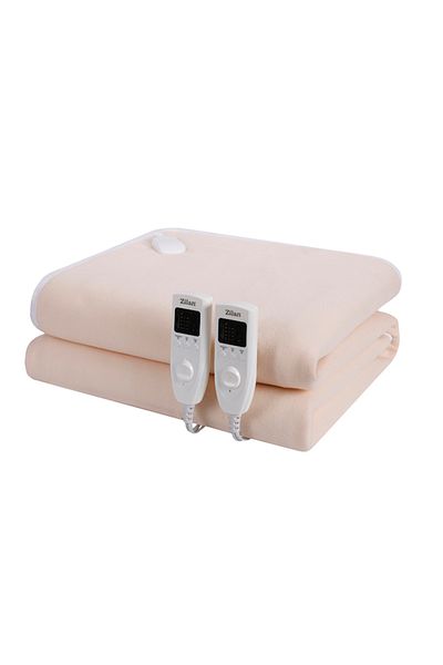 Zilan Patura Zilan ZLN4120, Crem Soft Polar Fleece, 160X140 cm, 2x60 W, Timer