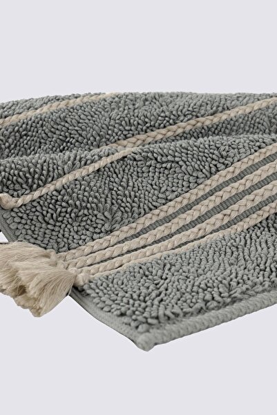 Ecocotton Karnella Bath Mat 100% Cotton Green 50x80 Cm