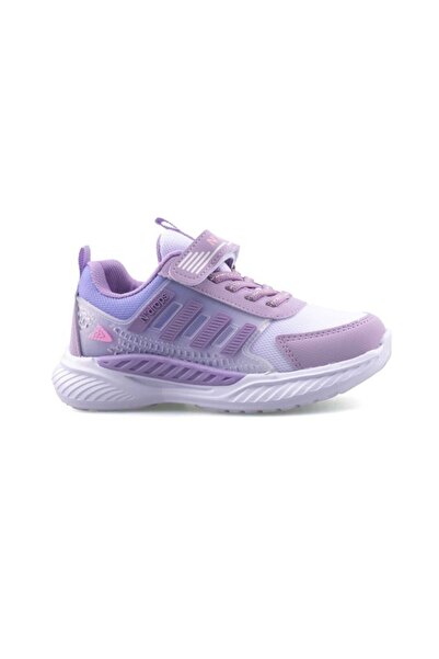 Ndrops 023-25 Anorak Anatomik Kız Çocuk Sneaker Lila Pembe 31-35