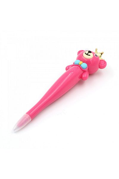 BM GİFT DESİGN Funny Pen Pink Bear Animals Collection