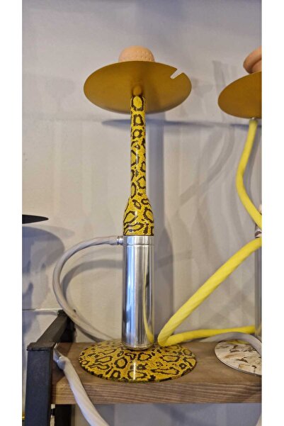 shop Yılan Derisi Beyzbol Tipi Büyük Boy Nargile + toprak lüle