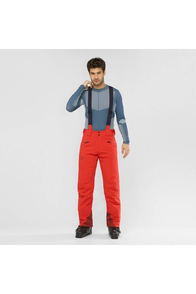 Salomon FORCE Erkek Kayak Pantolonu GOJI BERRY LC1403600