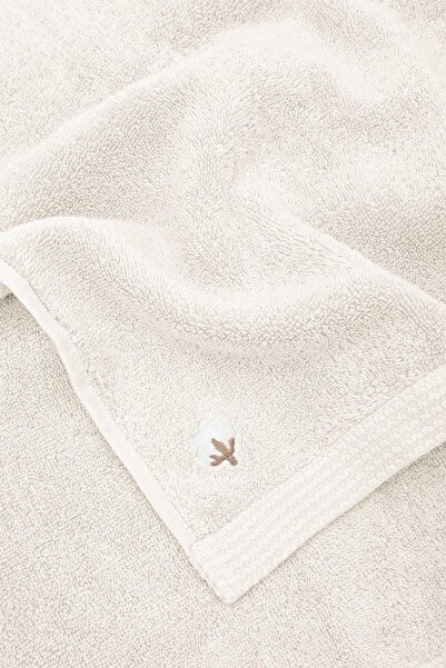 Ecocotton Набір рушників Pure Cotton з 3 предметів, 100% органічна бавовна, з вишитим метеликом, кремовий, США