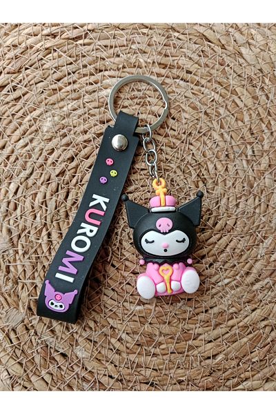 BRK ACCESSORY Kuromi |   3D Silicone Key Chain |   Bag Accessory (Bpa Free)