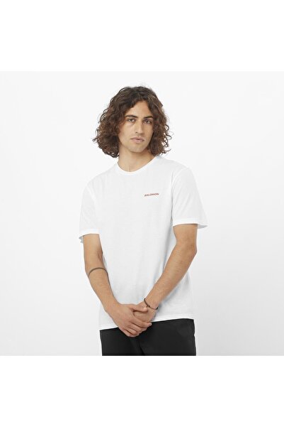 Salomon PARIS Erkek Tişört White LC2363900