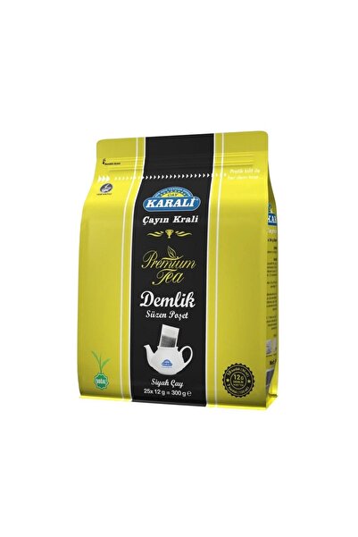 Karali Çay Karali Premium Demlik Poşet Siyah Çay 25 X 12 gr