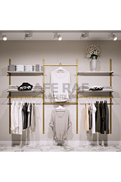 AFE DEKOR Mağaza Raf Sistemi, Askılık Sistemi, Butik Rafı, Mağaza Stand, Giyi...