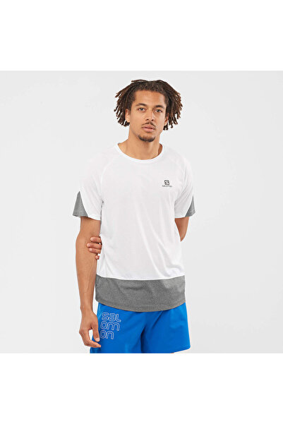 Salomon Erkek Beyaz T-Shirt